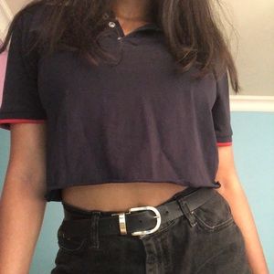 Forever 21 Men’s cropped collared shirt